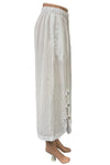 Oh My Gauze Dotty Cotton Gauze Pants in Snow