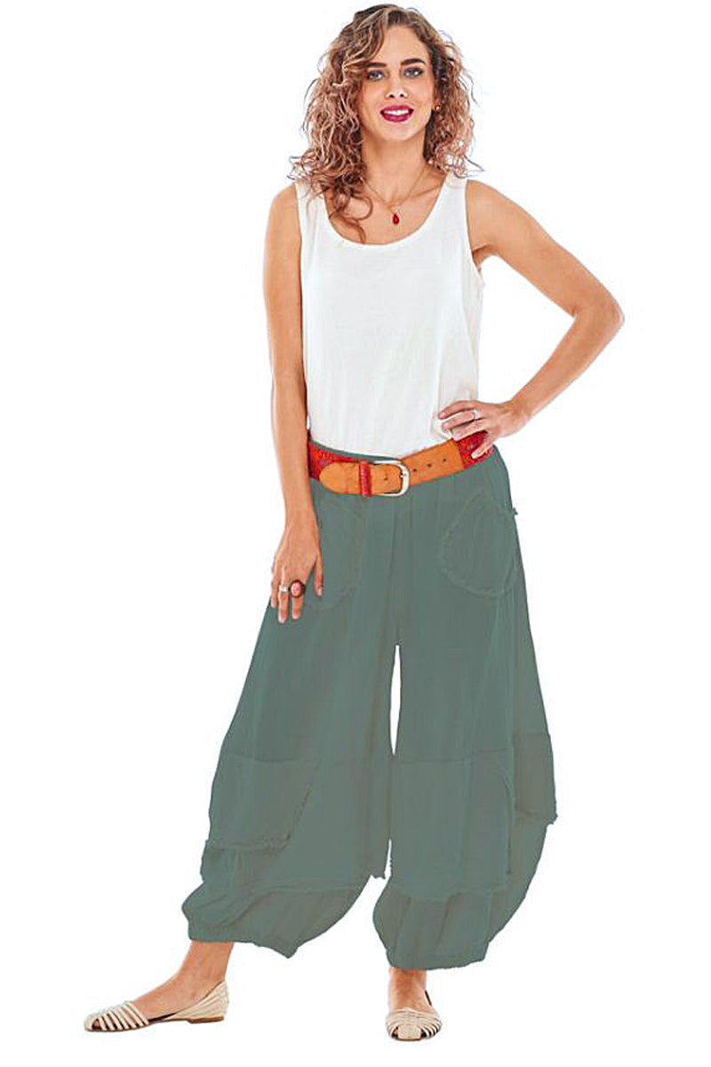 Oh My Gauze! Guchi Pants 226 in Agave – Missouri Bluffs