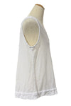 Oh My Gauze Julia Cotton Gauze Top in Snow