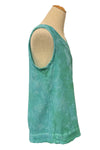 Oh My Gauze Julia Cotton Gauze Top in Washed Seafoam
