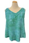 Oh My Gauze Julia Cotton Gauze Top in Washed Seafoam