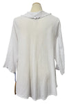 Oh My Gauze Kendra Cotton Gauze Jacket in Snow