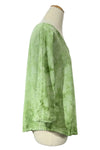 Oh My Gauze Lynn Cotton Gauze Top in Washed Kiwi