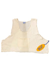 Oh My Gauze May Cotton Gauze Vest in Bone