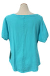 Oh My Gauze Mike Cotton Gauze Top in Glacier