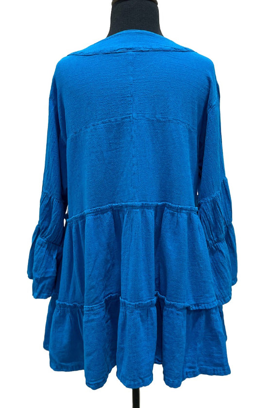 Oh My Gauze Montana Top in Turquoise Style T647