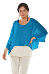 Oh My Gauze Montana Top in Turquoise Style T647