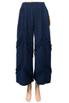 Oh My Gauze Ziggy Cotton Gauze Pants in Sapphire