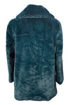 Olivia By Habitat Clothes Faux Fur Standout Car Coat in Spruce