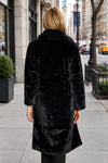 Olivia By Habitat Clothes Faux Fur Starstruck Car Coat in Black