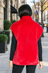 Olivia By Habitat Clothes Faux Fur Stellar Vest in Roma