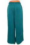 Olivia By Habitat Clothes Feather Lux Crossroads Pant in Teal