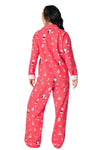 P.J Salvage Dogs Who Brunch 3-Piece Flannel PJ Set in Darl Coral