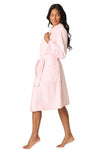 P.J Salvage Luxe Plush Robe in Ballet Pink