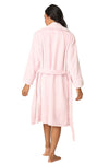 P.J Salvage Luxe Plush Robe in Ballet Pink