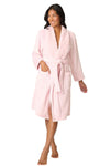 P.J Salvage Luxe Plush Robe in Ballet Pink