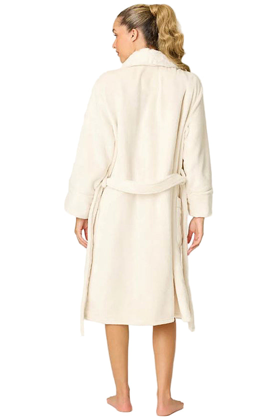 P.J Salvage Luxe Plush Robe in Natural