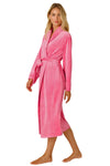 P.J Salvage Velvety Velour Robe in Fuchsia