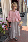 Jaded Gypsy Softly Worn Eyelet Top