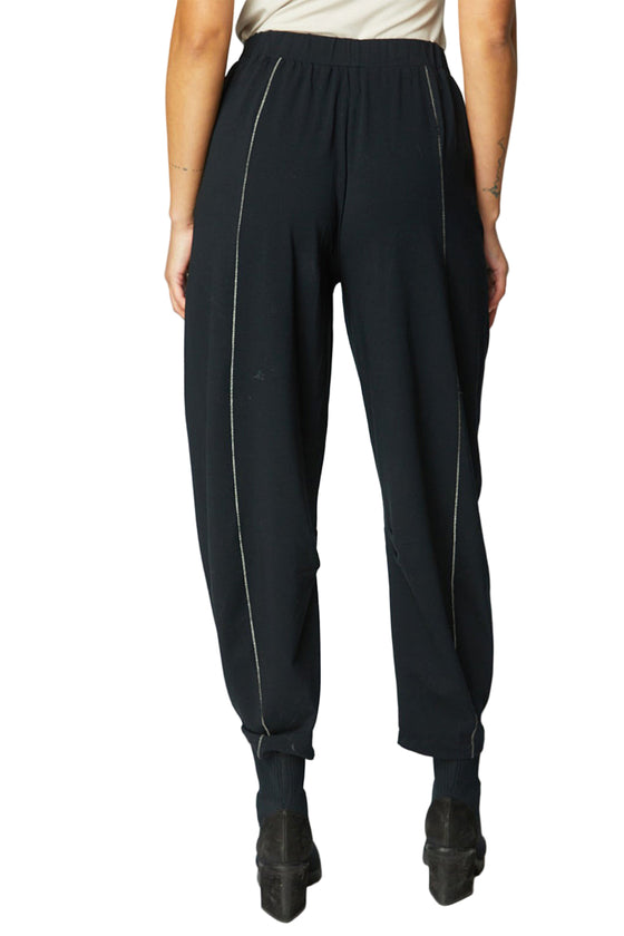 Olivia By Habitat Clothes Essential Knit City Pant in Black