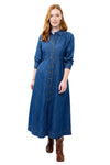 Uncle Frank By Ivy Jane Tencel Denim Shirtwaist Dress