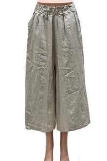  Pure Match By Match Point Petite High Elastic Gaucho Pants in Tidal Foam Style PLP2111