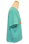 Sabaku Artwear Alone In A Garden Short Sleeve Tee in Turquoise