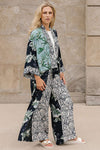 Shannon Passero Breezy Wrap Pant in Palm Print Mix