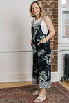 Shannon Passero Elora Overall in Palm Print Mix