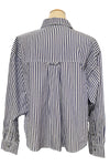 Shannon Passero Everyday Shirt in Navy Stripe