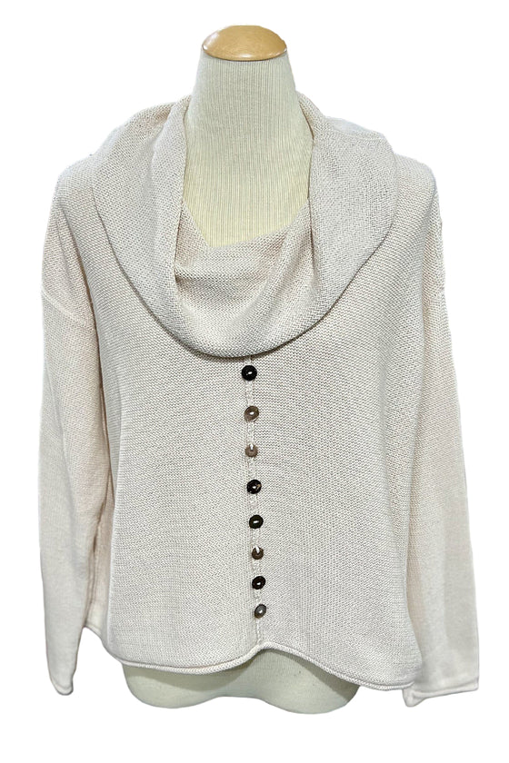 Shannon Passero Hailey Pullover in Cream
