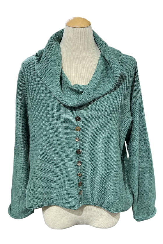 Shannon Passero Hailey Pullover in Deep Sea
