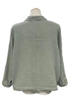 Shannon Passero Palmer Gauze Jacket in Sea Grass