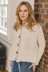 Shannon Passero Rome Cardigan in Cream