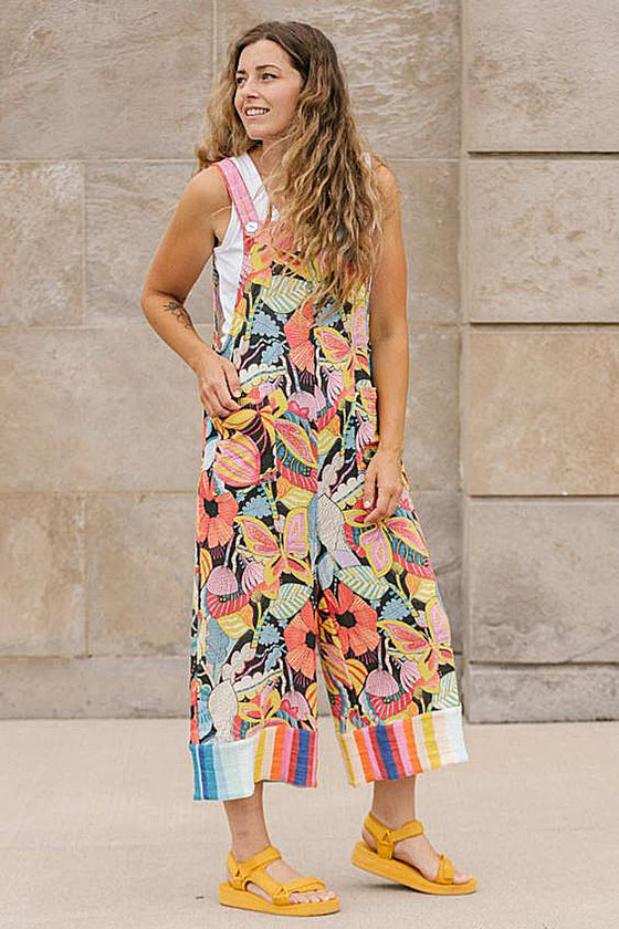 Shannon Passero Sammie Overalls in Solar Stripe Mix – Missouri Bluffs