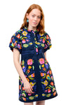 Sister Mary By Ivy Jane Carlota Dress in Navy