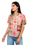 Sister Mary By Ivy Jane El Corazon Top in Multi