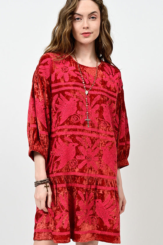 Sister Mary By Ivy Jane Lora Fay Dress in Red