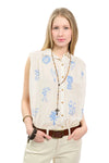 Sister Mary By Ivy Jane Milagro Sleeveless Top in Ivory