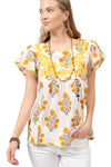 Sister Mary By Ivy Jane Roni Top in Yellow Block Style RONI