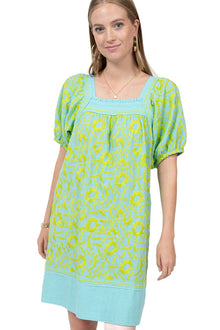  Sister Mary By Ivy Jane Solana Dress in Turquoise Style SOLANA-DRESS