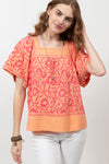 Sister Mary By Ivy Jane Solana Top in Melon