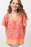 Sister Mary By Ivy Jane Solana Top in Melon
