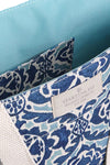 Spartina Shop Tote in Serpentine Medallion Ikat Cream