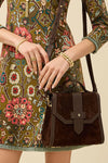 Spartina Siren Sara Satchel in Espresso