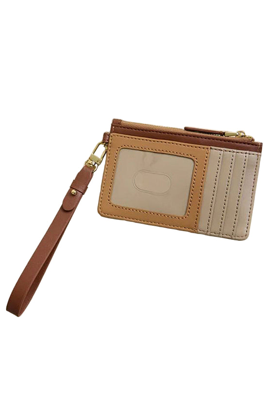 Spartina Slimcard Coinpurse in Brown Sugar