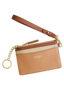  Spartina Slimcard Coinpurse in Brown Sugar
