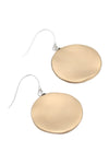 Sylca Designs Gold Tone Kemina Dangle Earrings