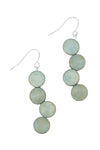 Sylca Designs Mint Eva Dangle Earrings