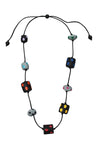 Sylca Designs Multi Color Polka Dot Lyla Necklace